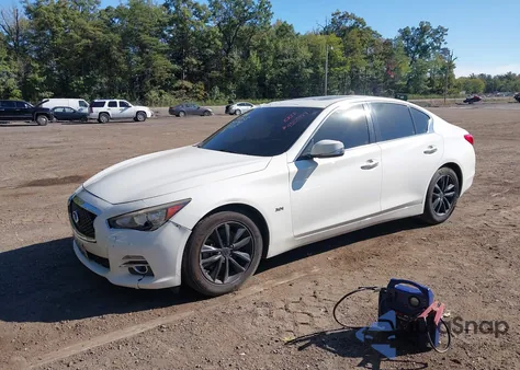 2017 Infiniti Q50 3.0T Premium from USA, damaged, VIN JN1EV7AP6HM736105
